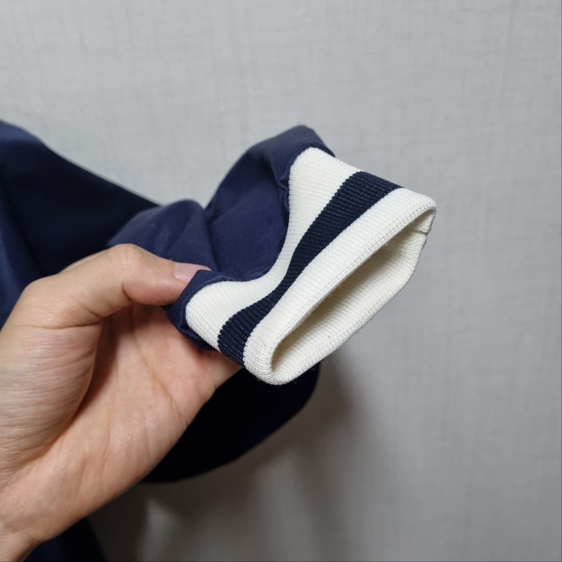 메종키츠네 국뽕 태극여우 바람막이 M 네이비 상품이미지3