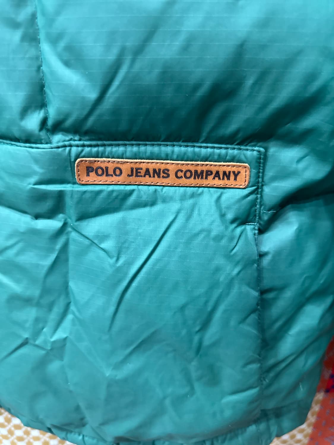 00's POLO JEANS Company 웨스턴 다운 패딩 L 상품이미지4