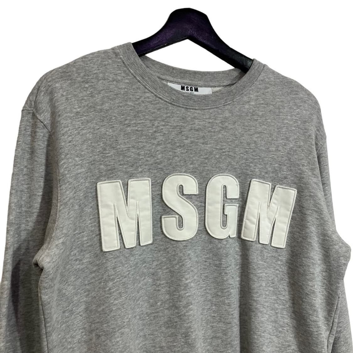 msgm 로고 맨투맨 상품이미지4