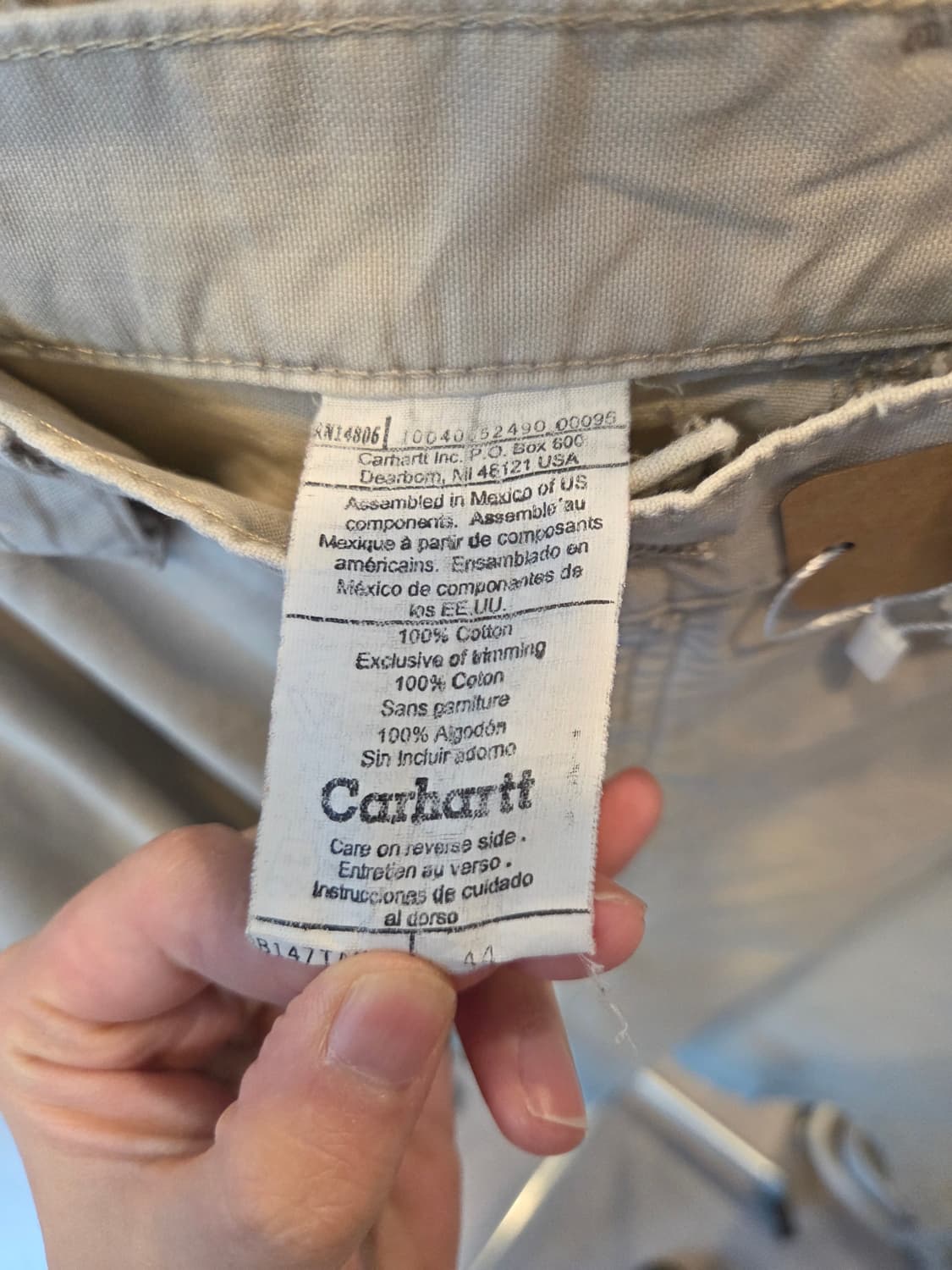 00s 칼하트 카펜터팬츠b147 오리지날 USA빈티지 상품이미지3