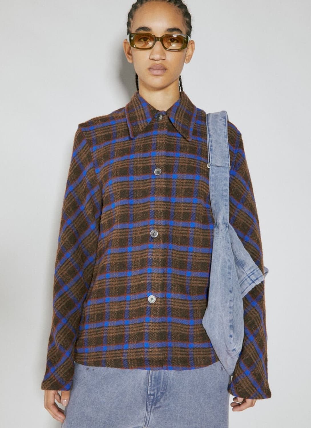 아워레가시 생츄어리 부클레 셔츠 pankow check 상품이미지1