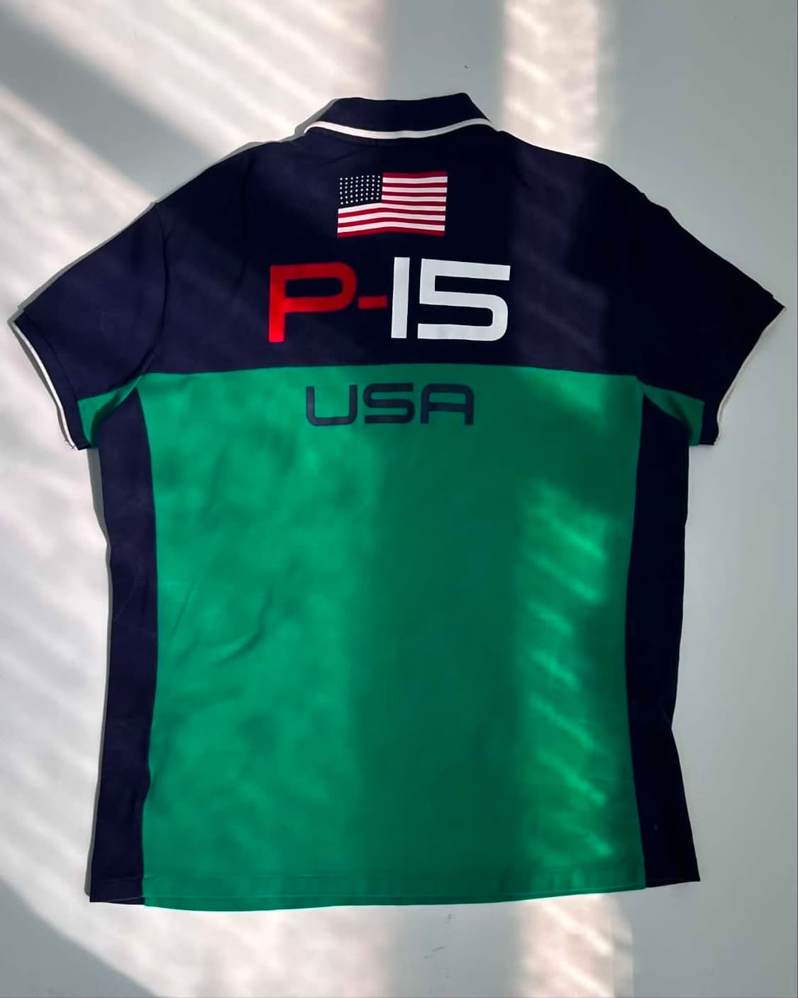 [L] 폴로 랄프로렌 빅포니 USA 레이싱 오픈쇼어 65 pk 반팔 카라 상품이미지2