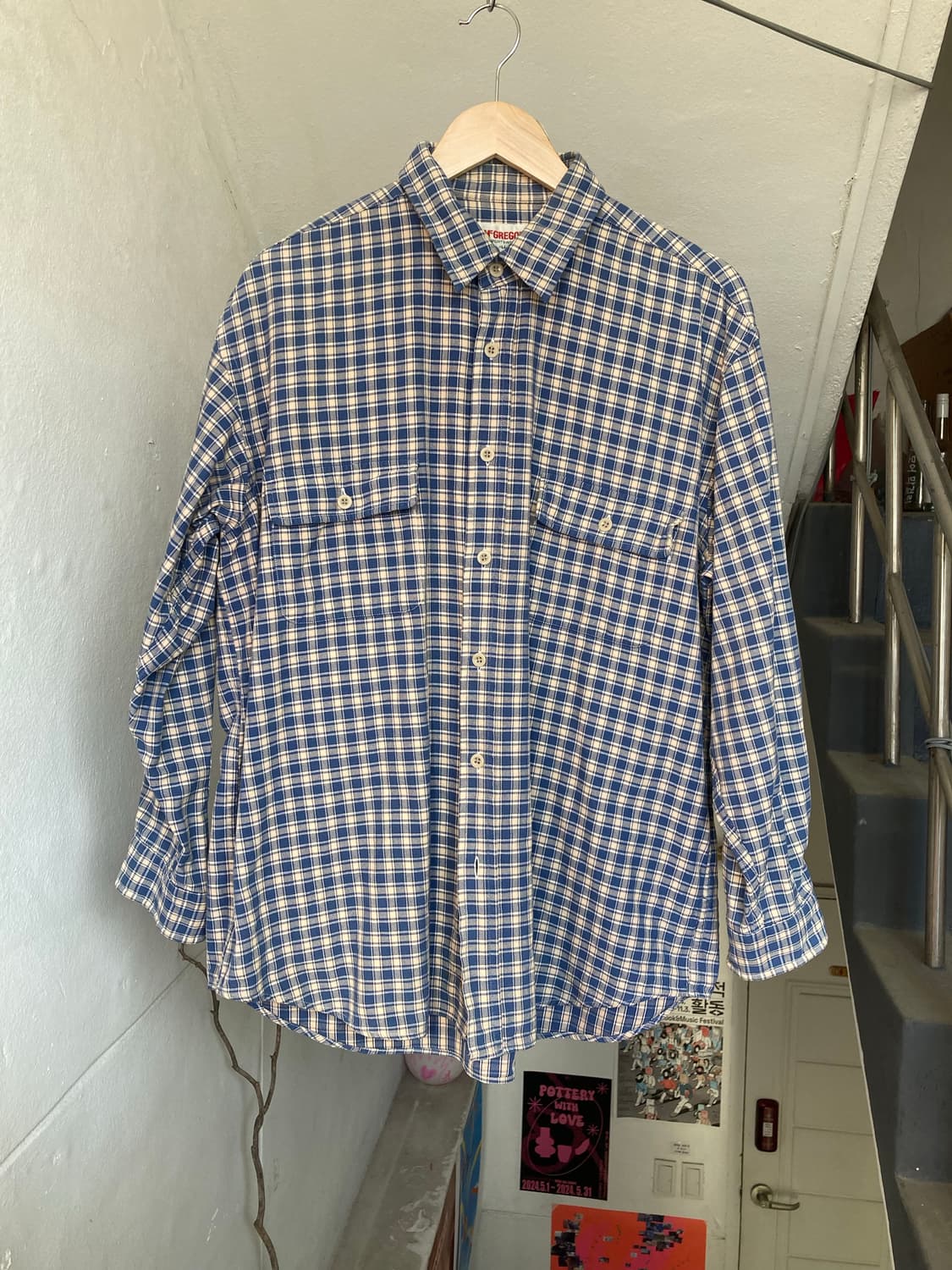 맥그리거 체크 셔츠 상품이미지1