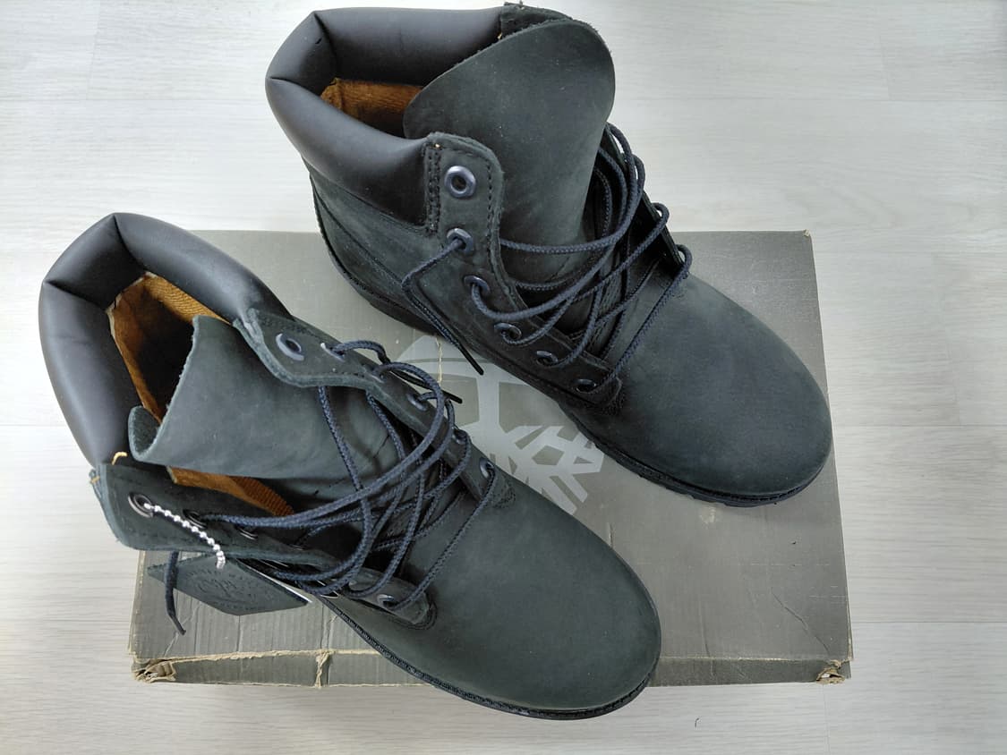 팀버랜드 6인치 블랙 워커 250 사이즈 상품이미지2