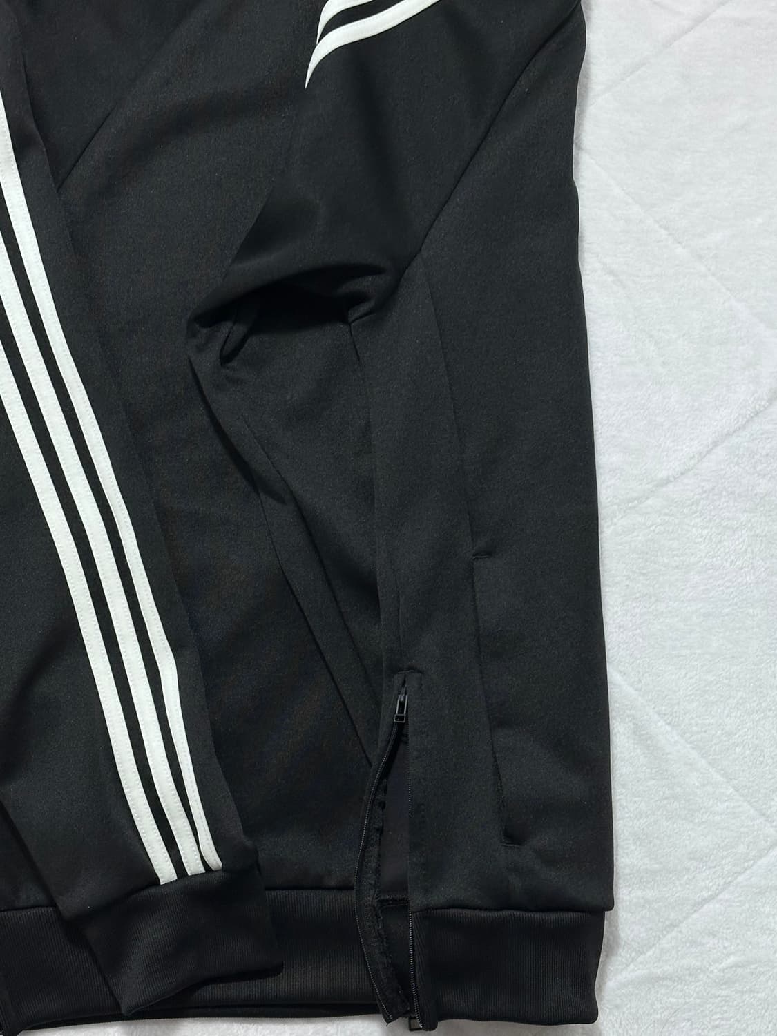 Adidas 블랙 삼선 트랙탑 (오리지널 져지) 상품이미지6