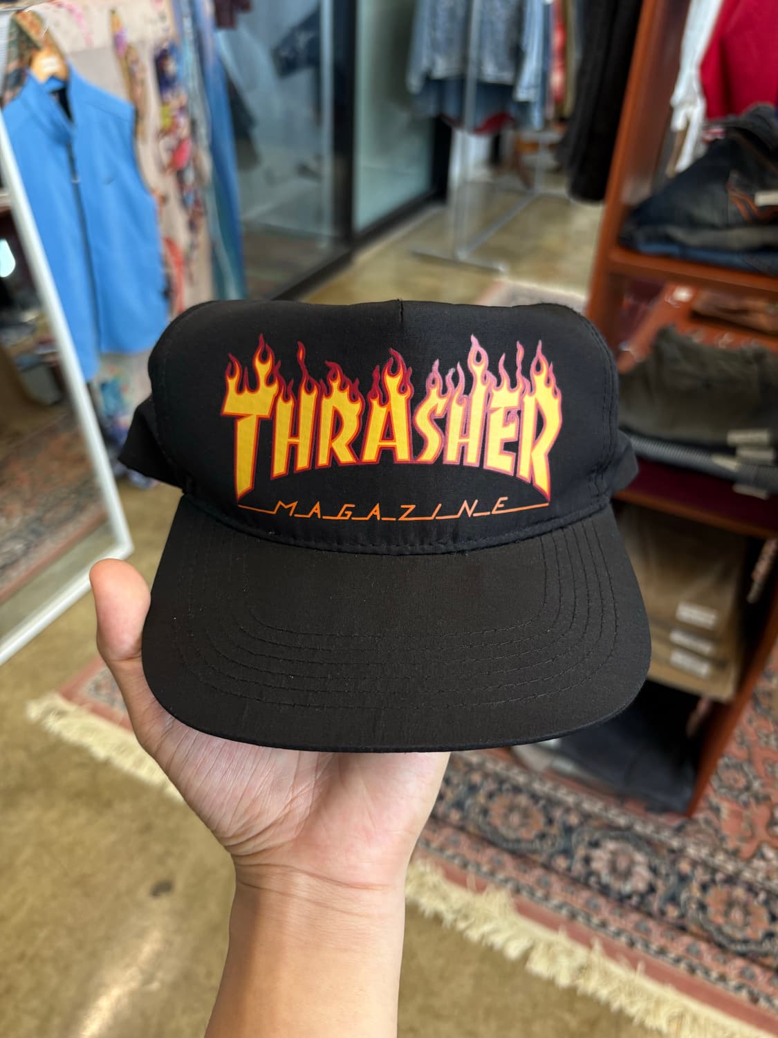 트래셔 THRASHER 로고 캡 상품이미지1