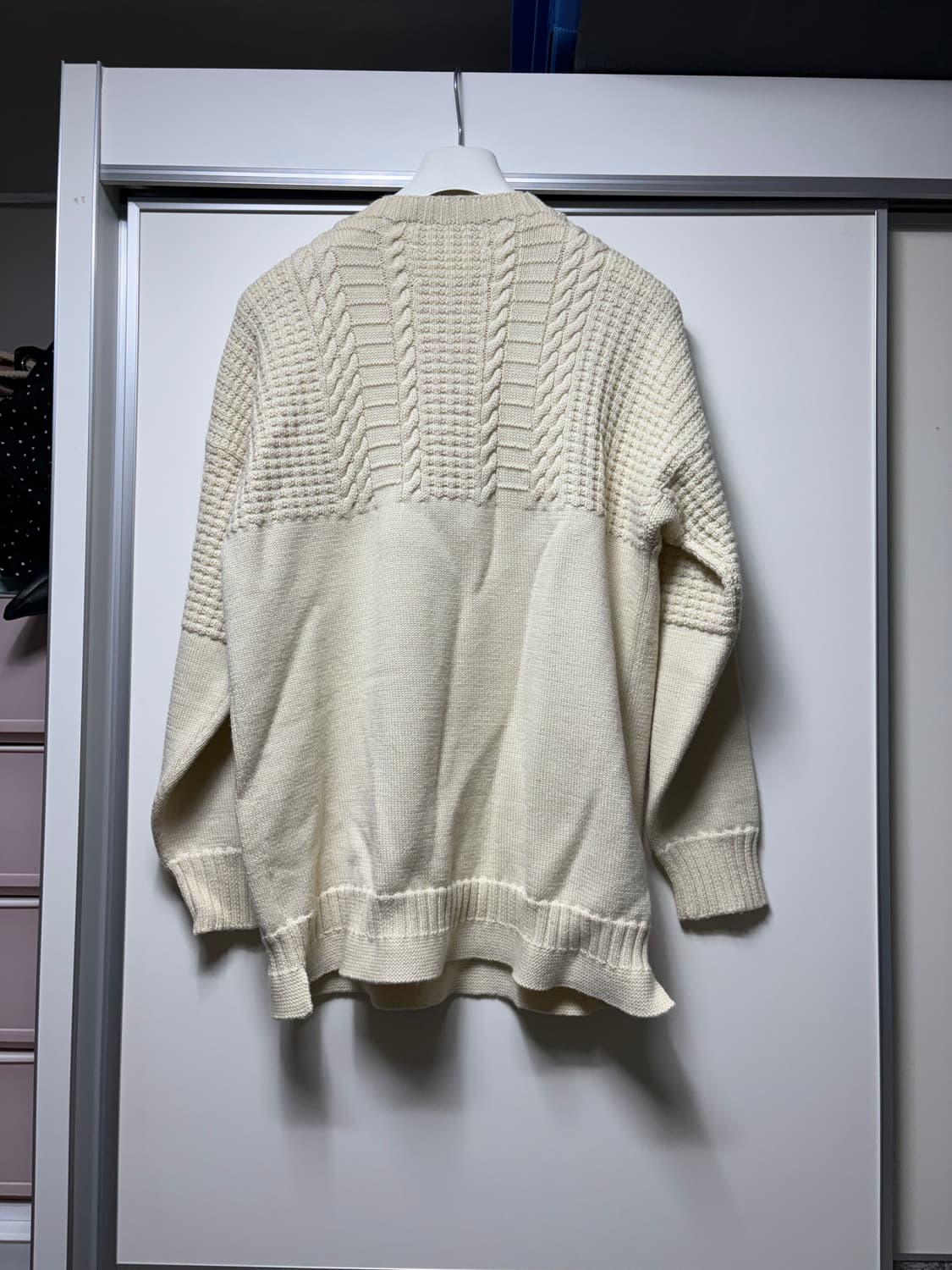 메종 마르지엘라 남성 크루넥 케이블 니트 상품이미지3