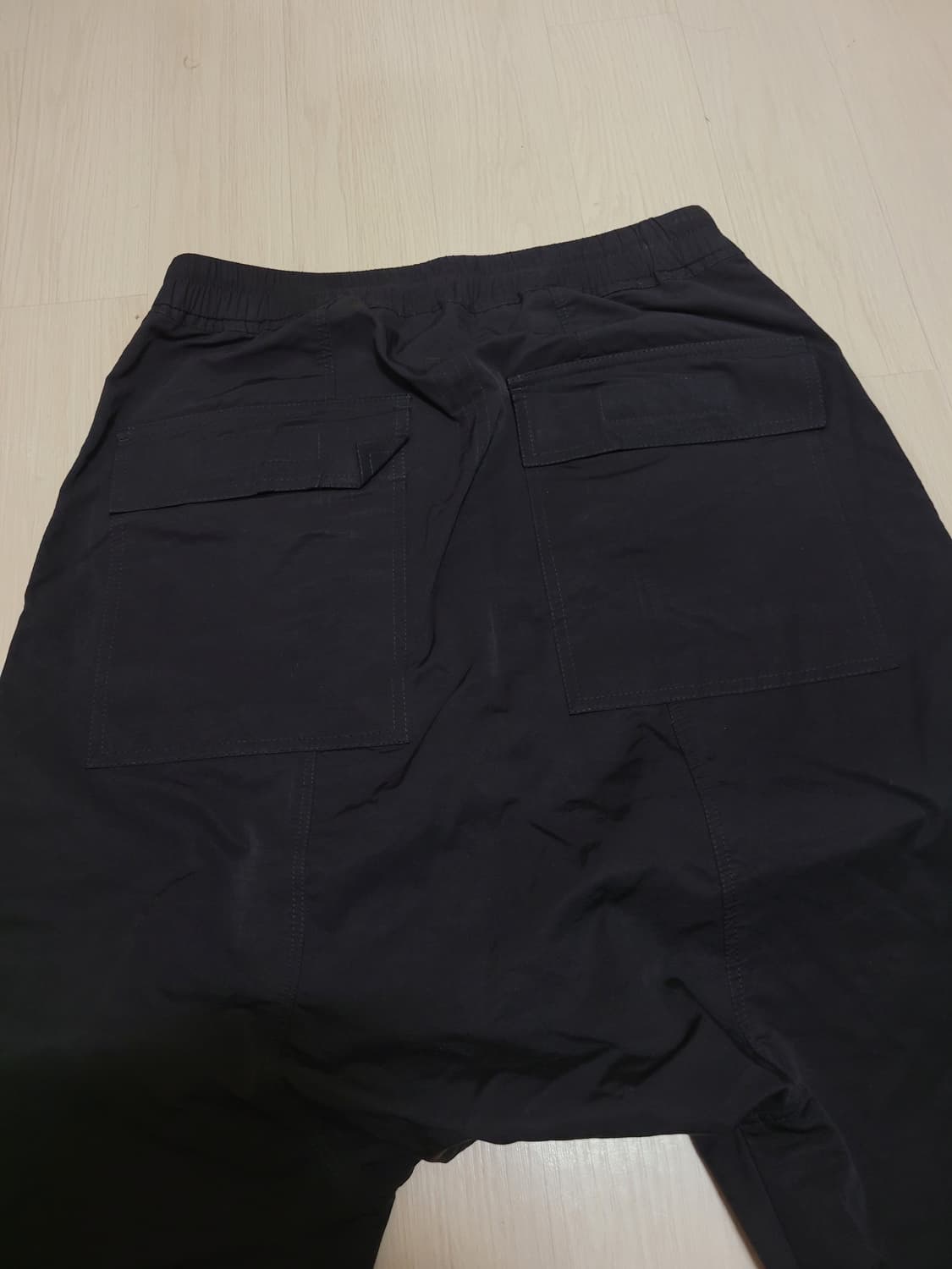 릭오웬스 DRKSHDW 드로우스트링 크롭 팬츠 바지 M 상품이미지3