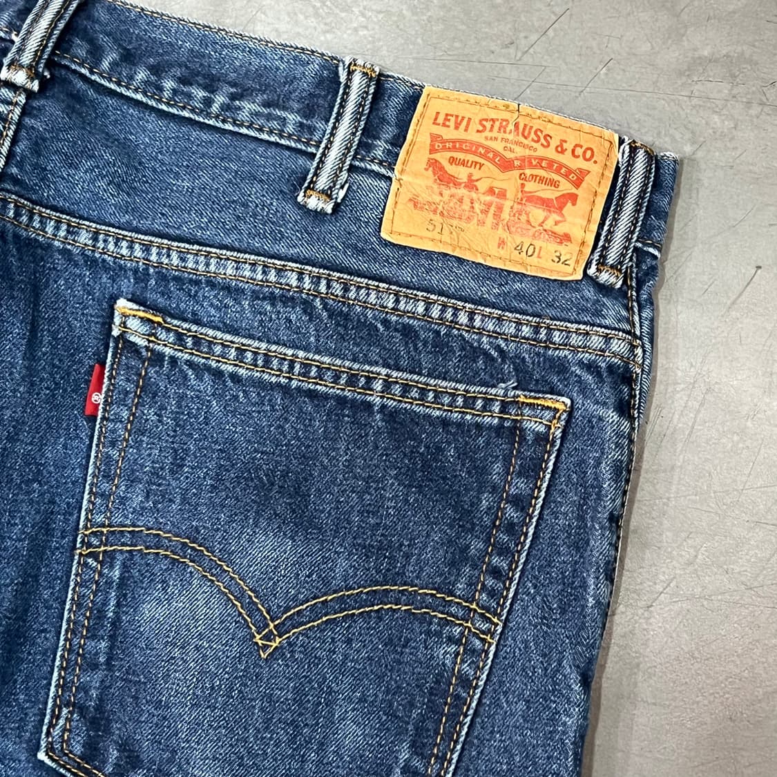  리바이스 517 블랭크탭 데님 팬츠 y15032 상품이미지6