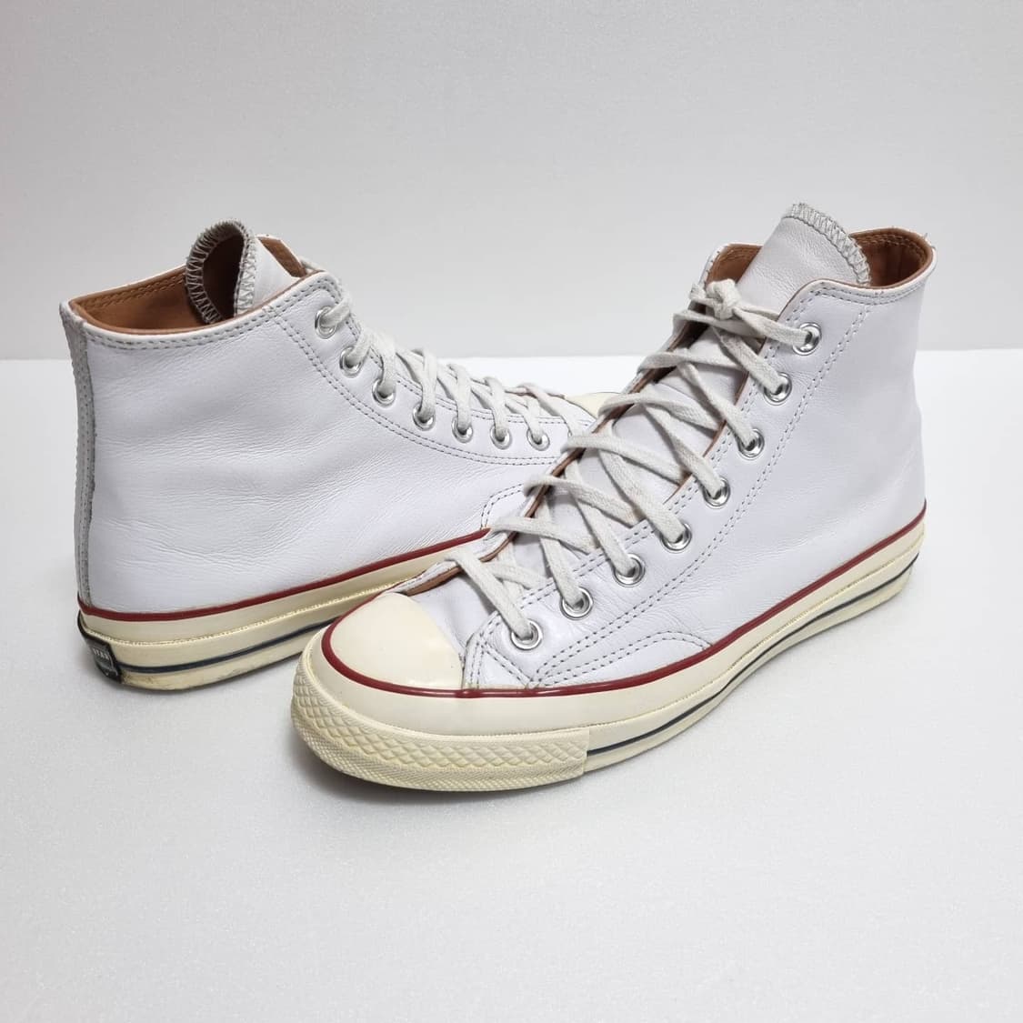 컨버스 1970's 척테일러 올스타 래더 화이트 상품이미지1