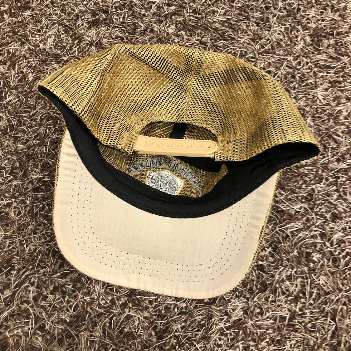 빈티지 내추럴 워커 메쉬캡 골드 상품이미지4