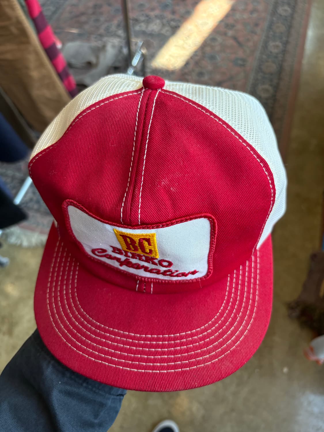 80s Birko Corporation 미제 트러커캡 상품이미지3