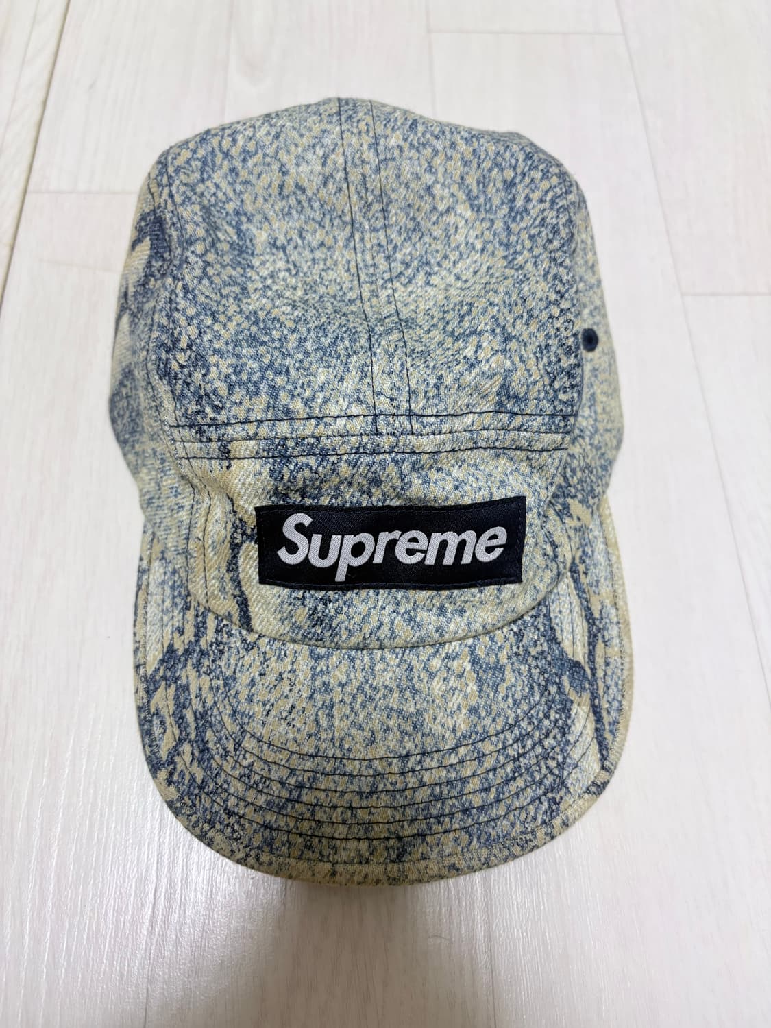 슈프림 24 fw 데님 캠프캡 상품이미지2