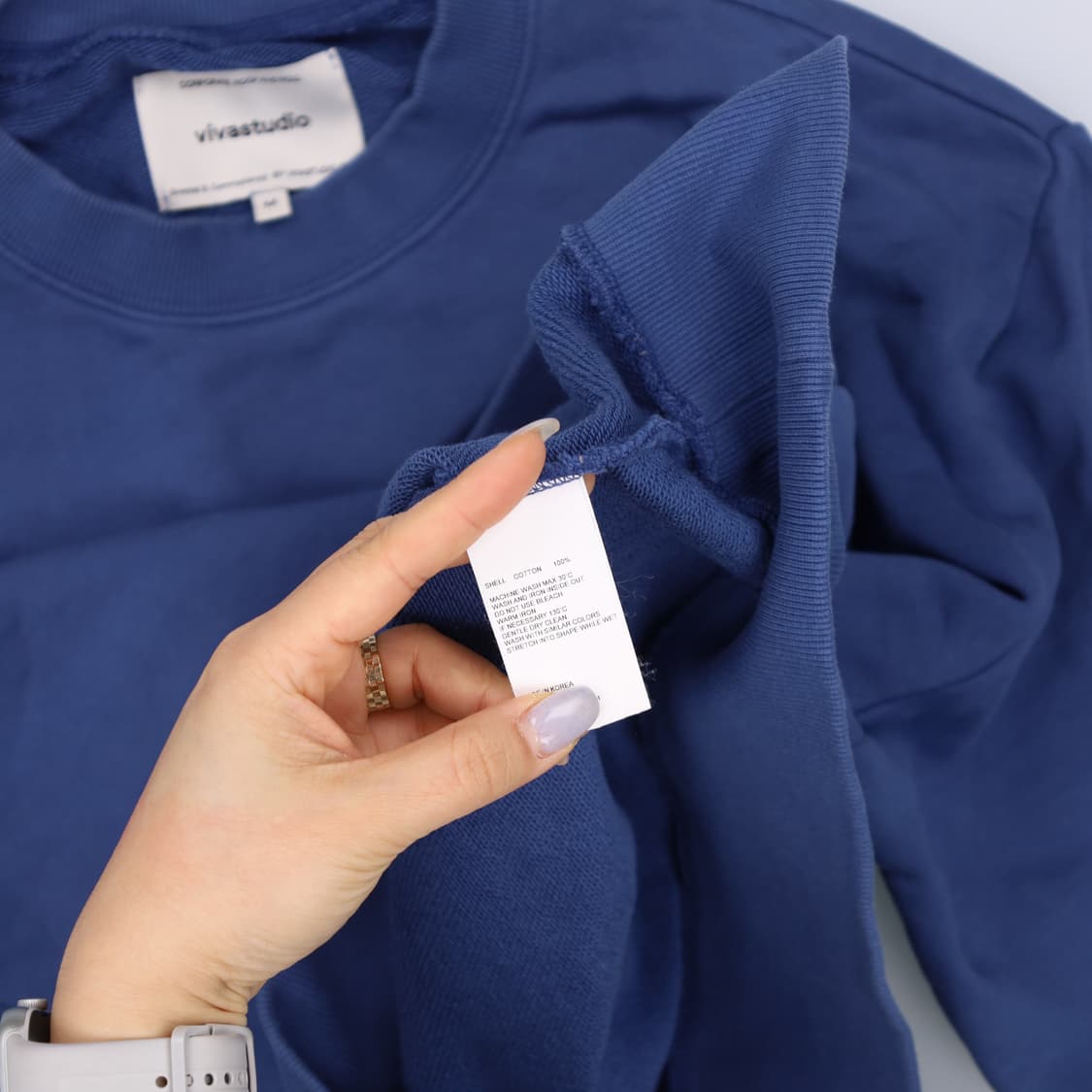 M 비바스튜디오 남성 맨투맨 긴팔티 0326J 상품이미지3