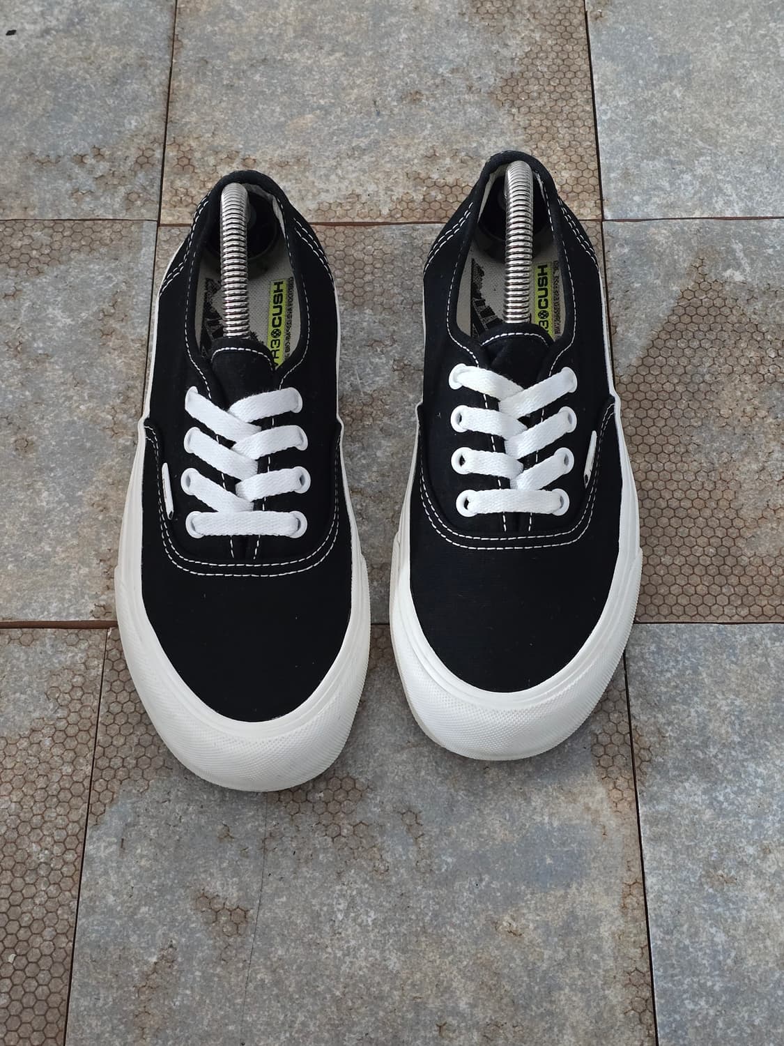 (230)반스 어센틱 vr3 블랙 마쉬멜로우  상품이미지2