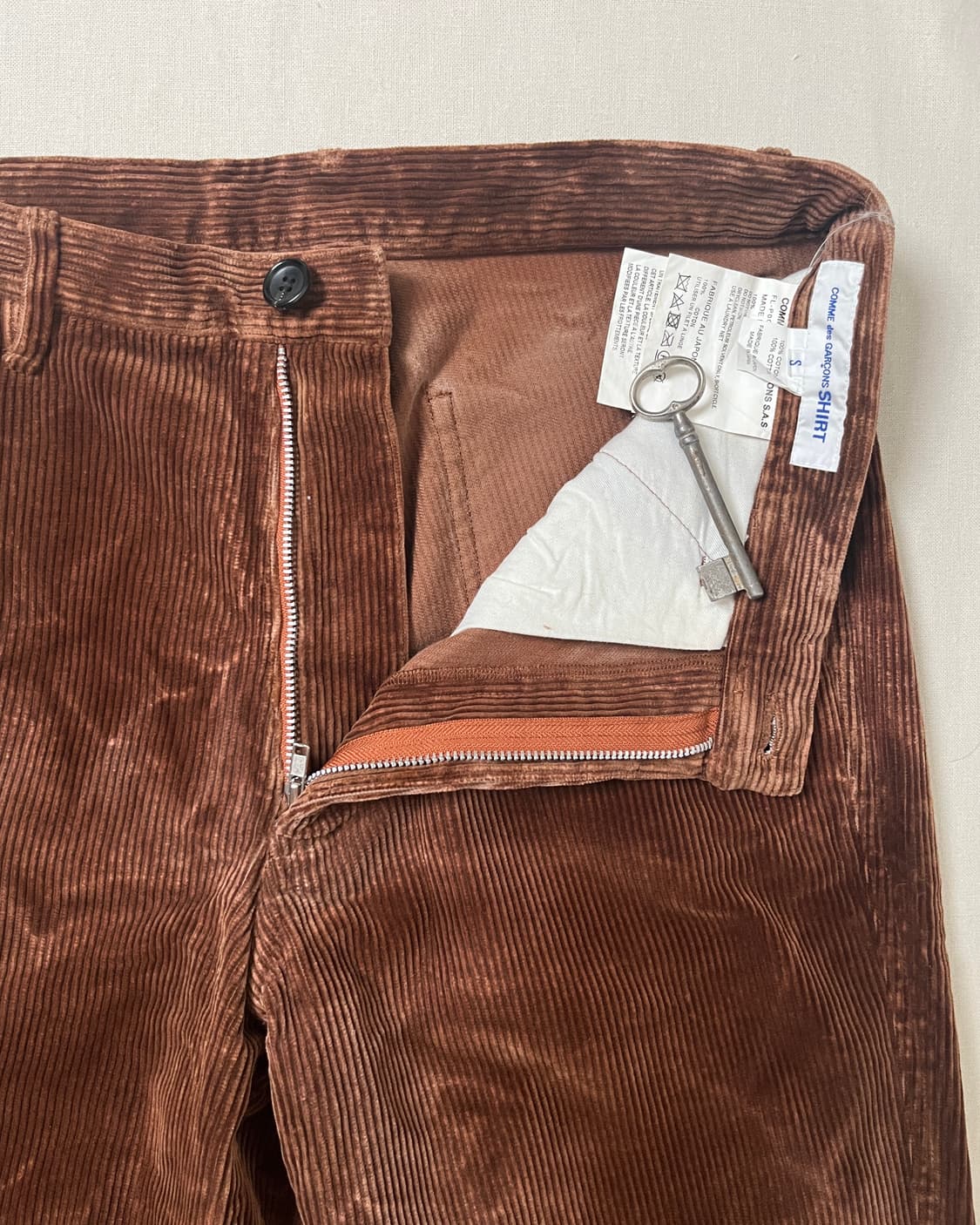 꼼데가르송 셔츠 23aw 코듀로이 팬츠 comme des garcons 상품이미지10