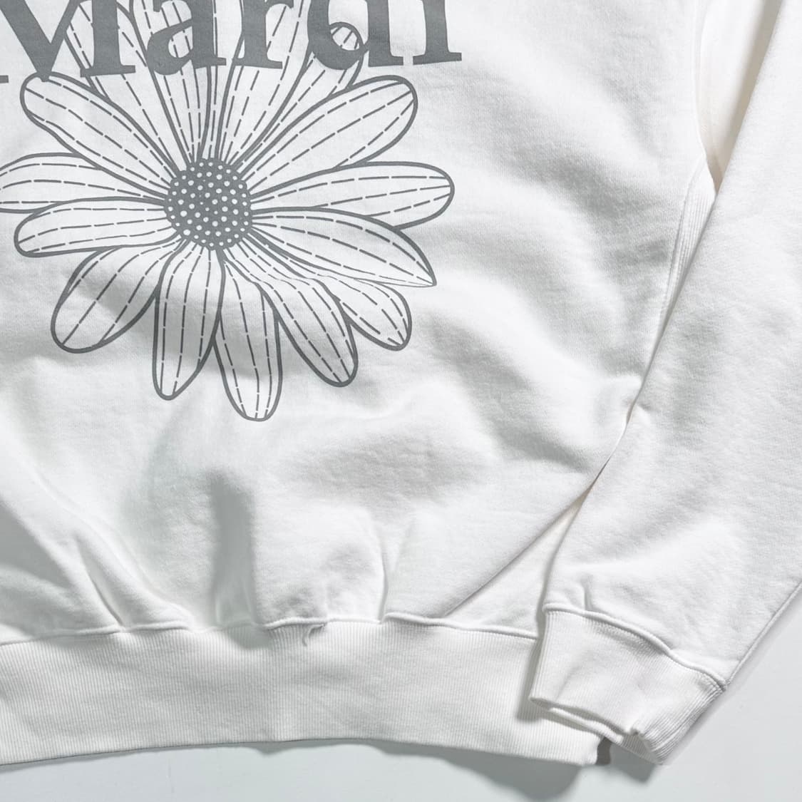  마르디메르크디 화이트 맨투맨 상품이미지3