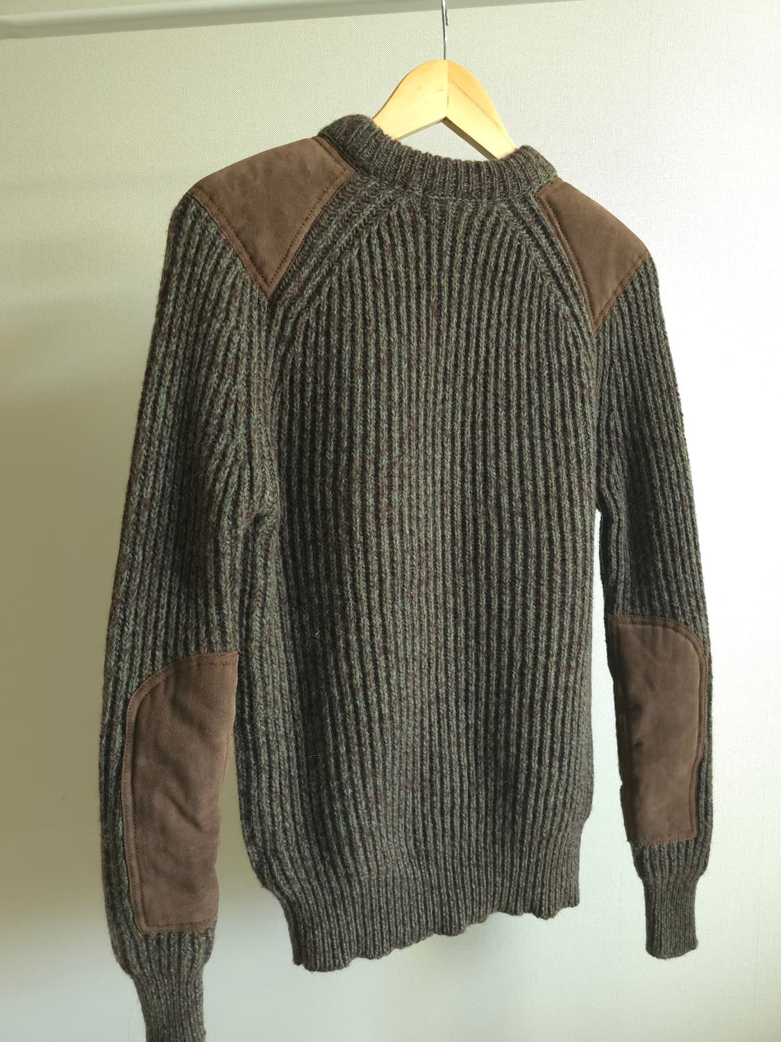 Polo Ralph Lauren 스웨이드패치  헤비울 니트 상품이미지8