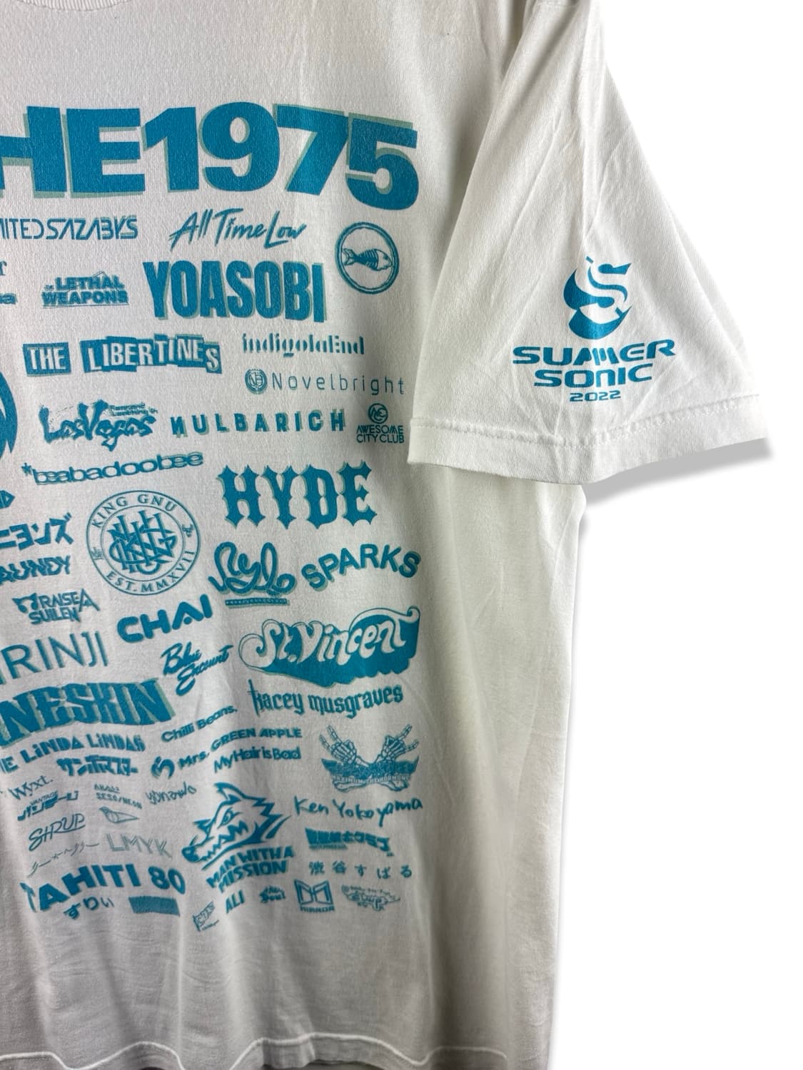 2022 SUMMERSONIC 라인업 티셔츠3326 상품이미지4