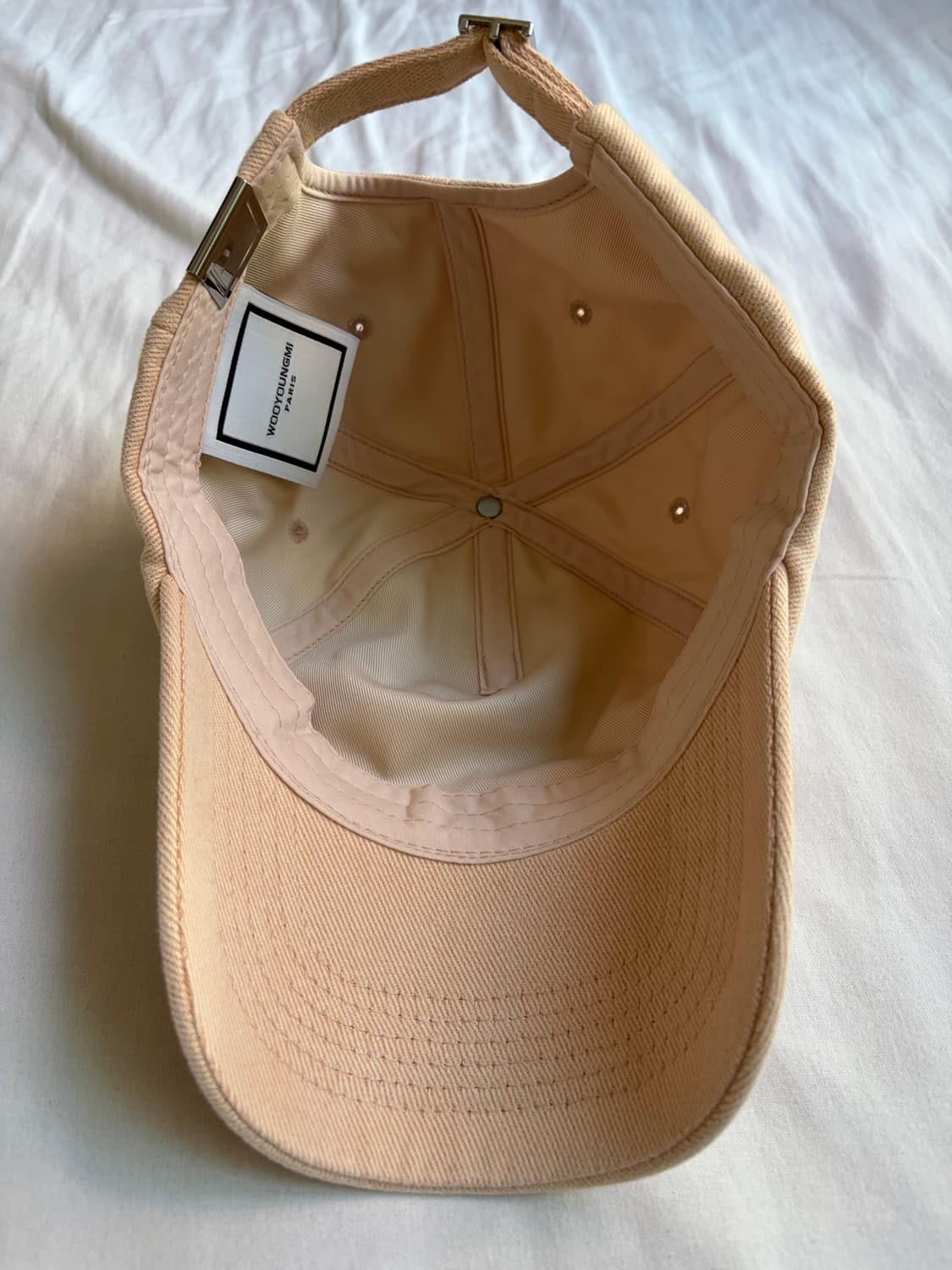 우영미 자수 볼캡 살몬23FW 모자  Wooyoungmi Cap 상품이미지4