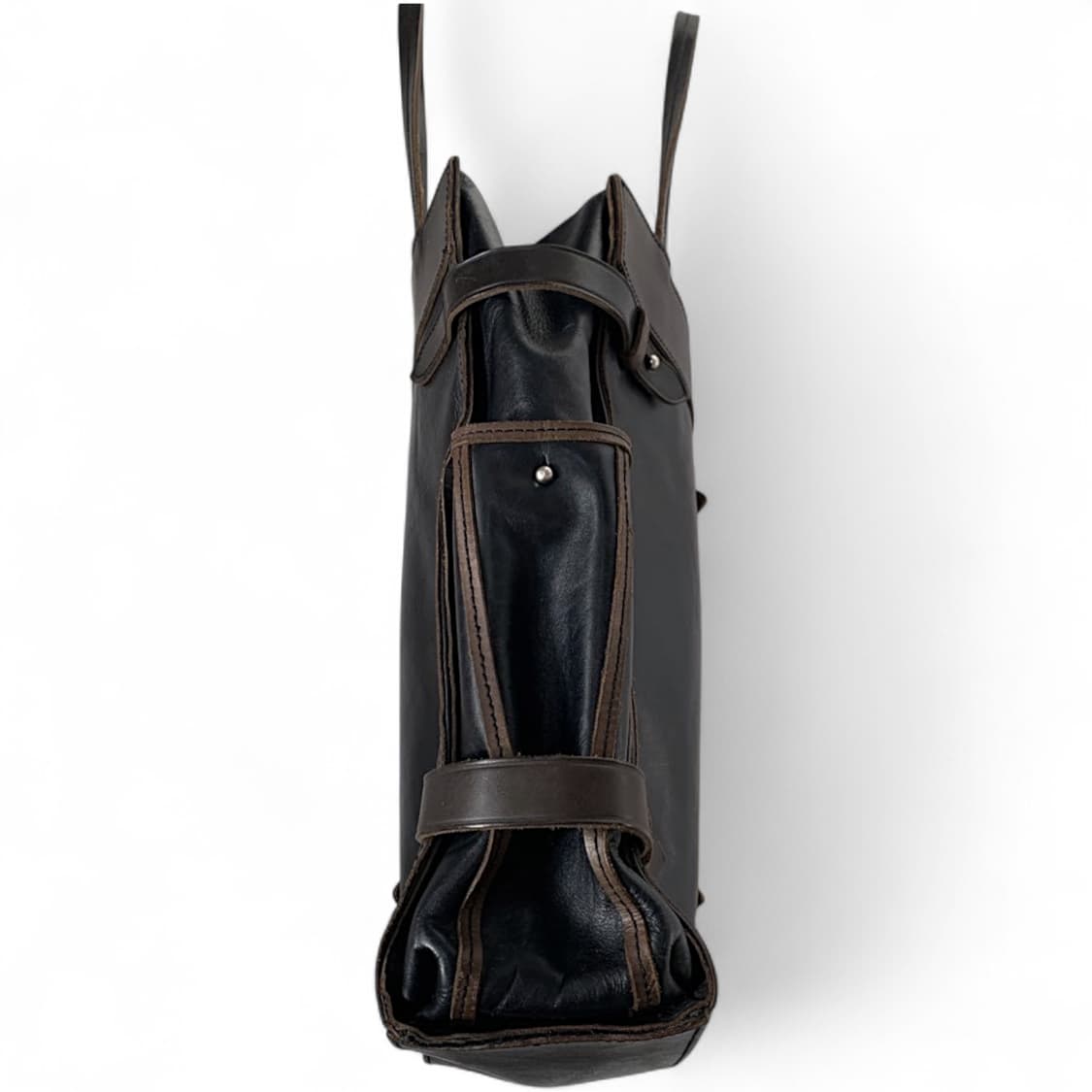 요지 야마모토 레더 버클 토트백 상품이미지3