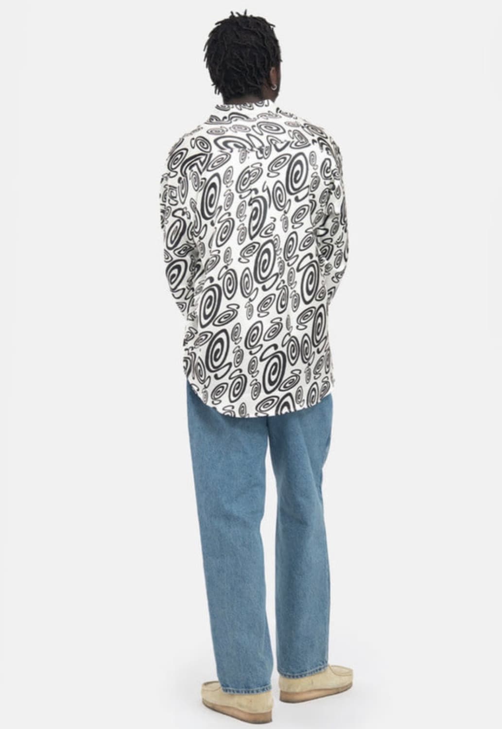 XL) 스투시 스윌리 S 실크 셔츠 긴팔 상품이미지4