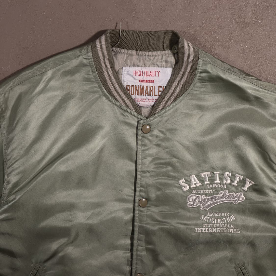 일본빈티지 자수 봄버자켓 상품이미지2