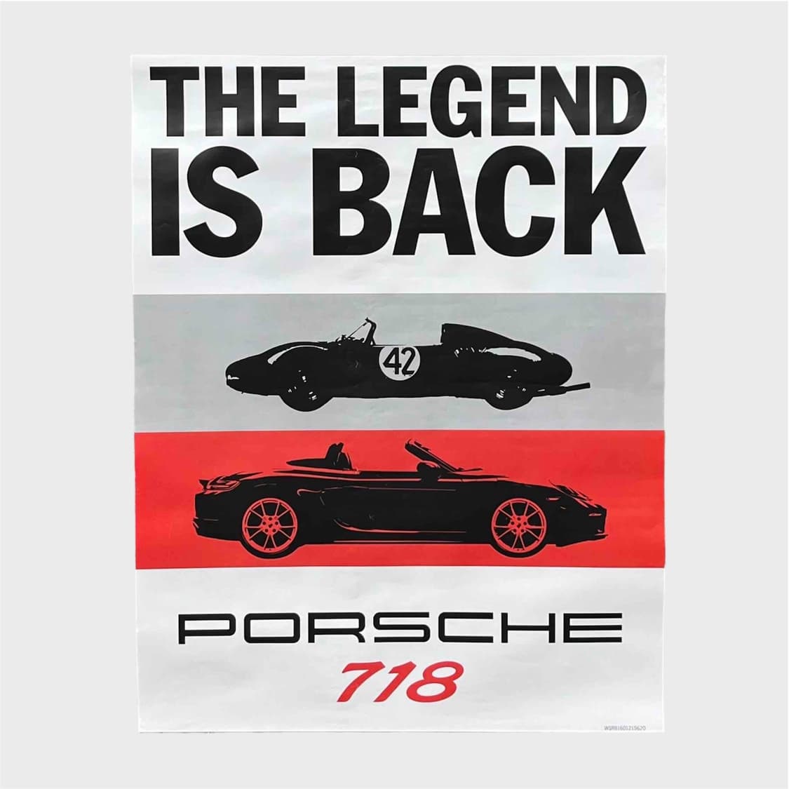 포르쉐 718 빈티지 포스터 (액자포함) 상품이미지1