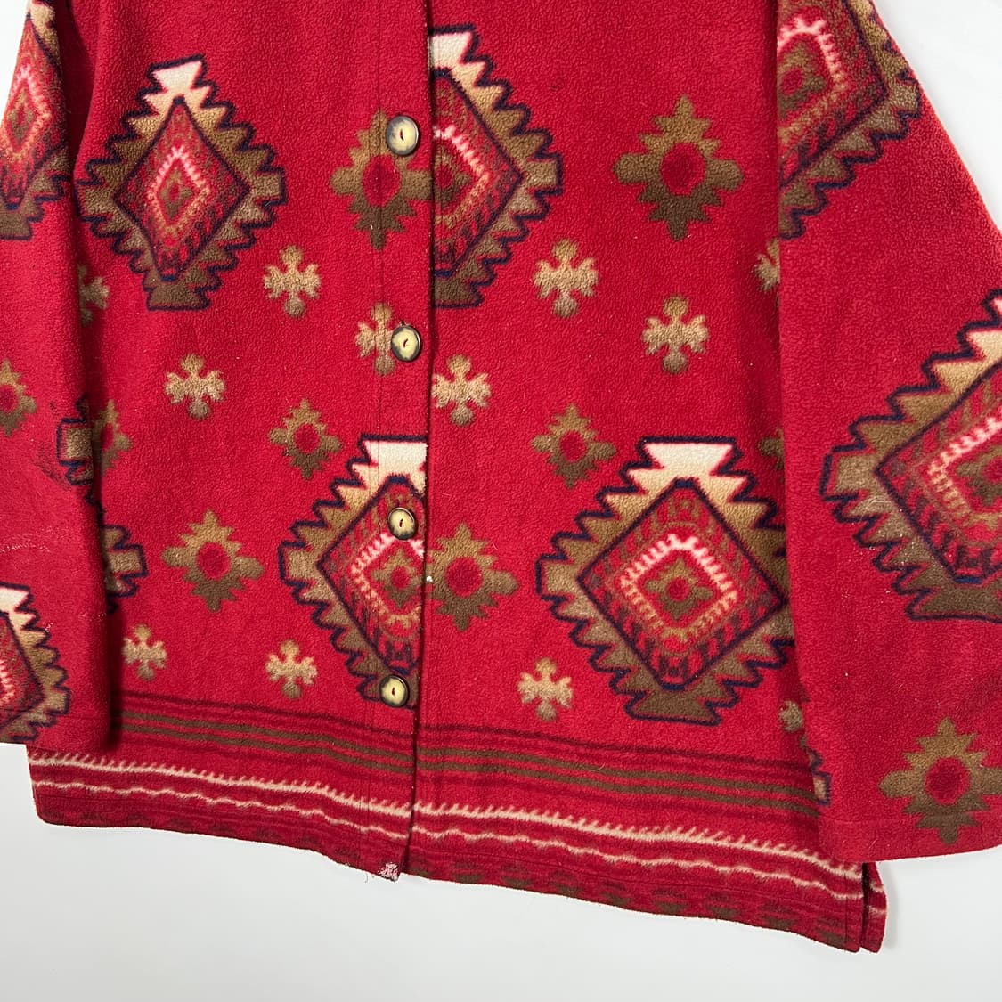 1990s Tradition Canada 플리스 셔츠 상품이미지2