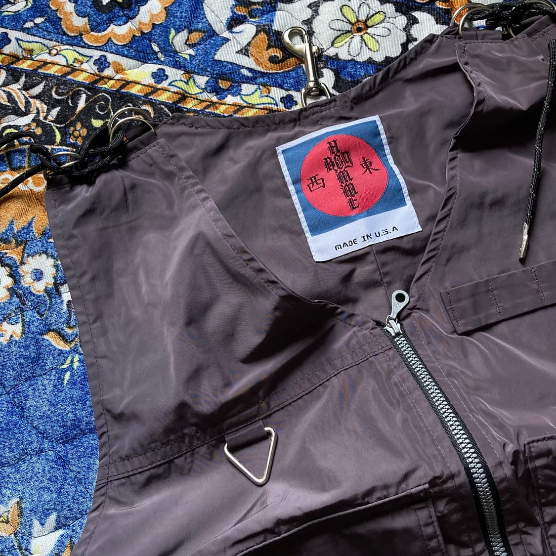 homme boy Adjustable 옴므보이 스트링 멀티 베스트 조끼 상품이미지2