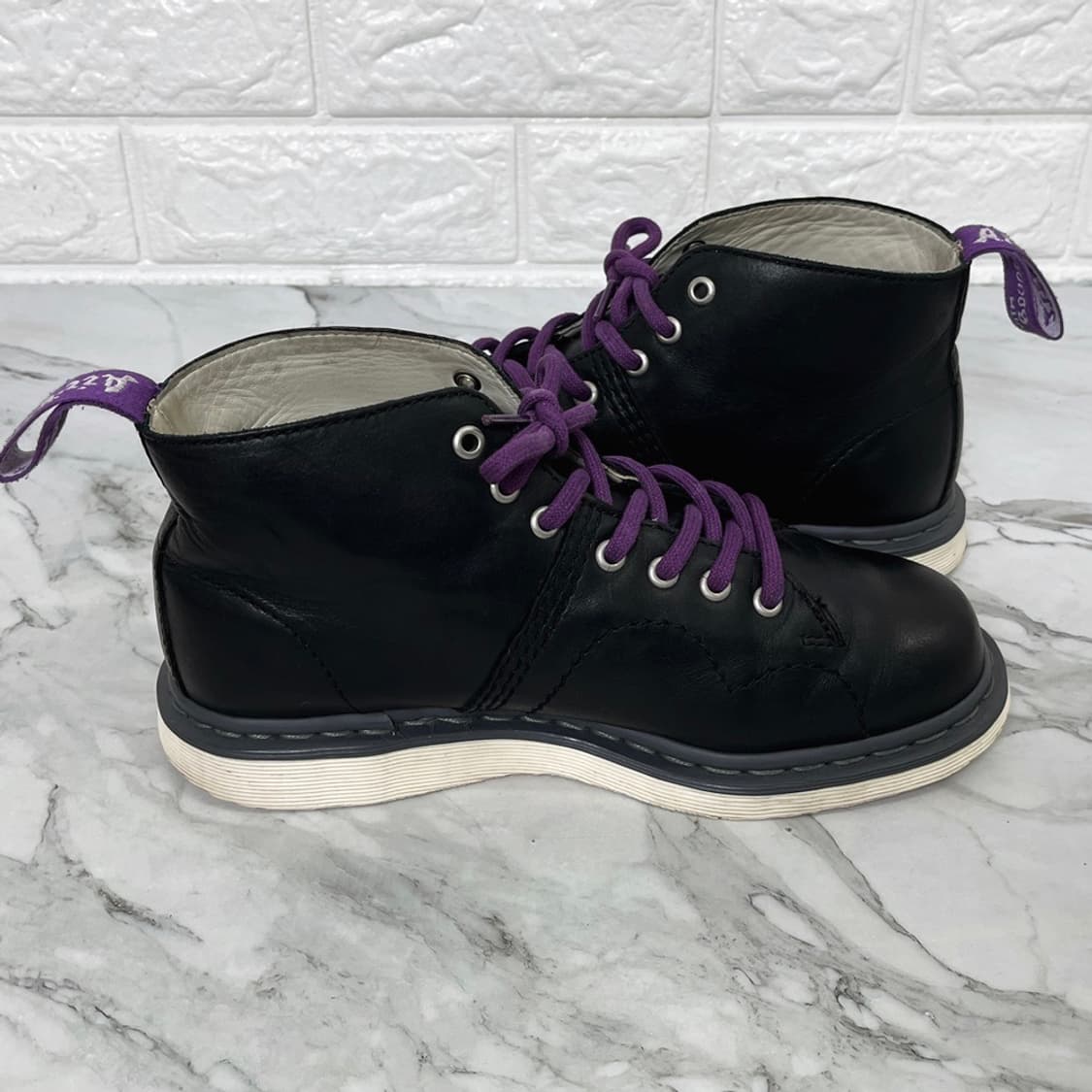 닥터마틴 필립 하이탑 스니커즈 블랙 260 UK7 상품이미지4