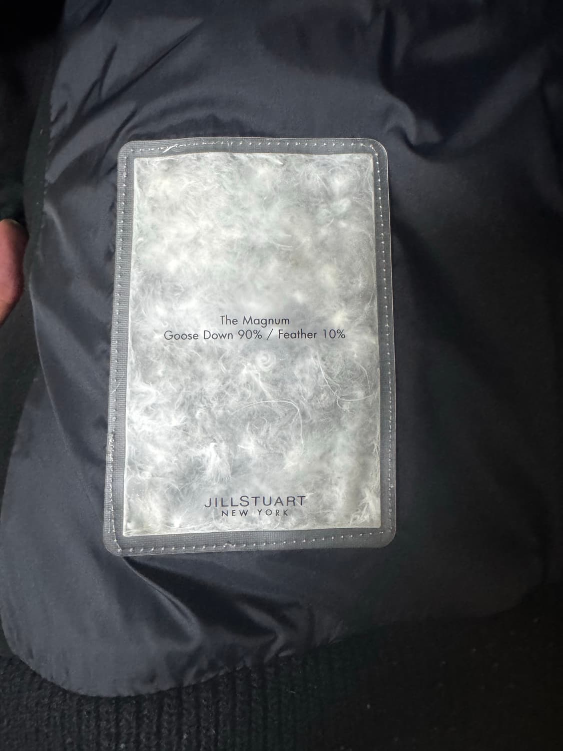 질스튜어트 벨벳 베스트 패딩 XL 상품이미지6