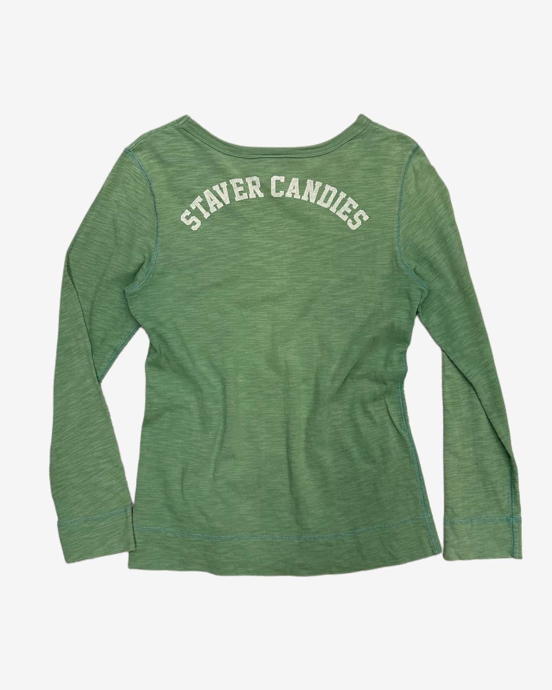 vintage green stitch t-shirt 상품이미지4