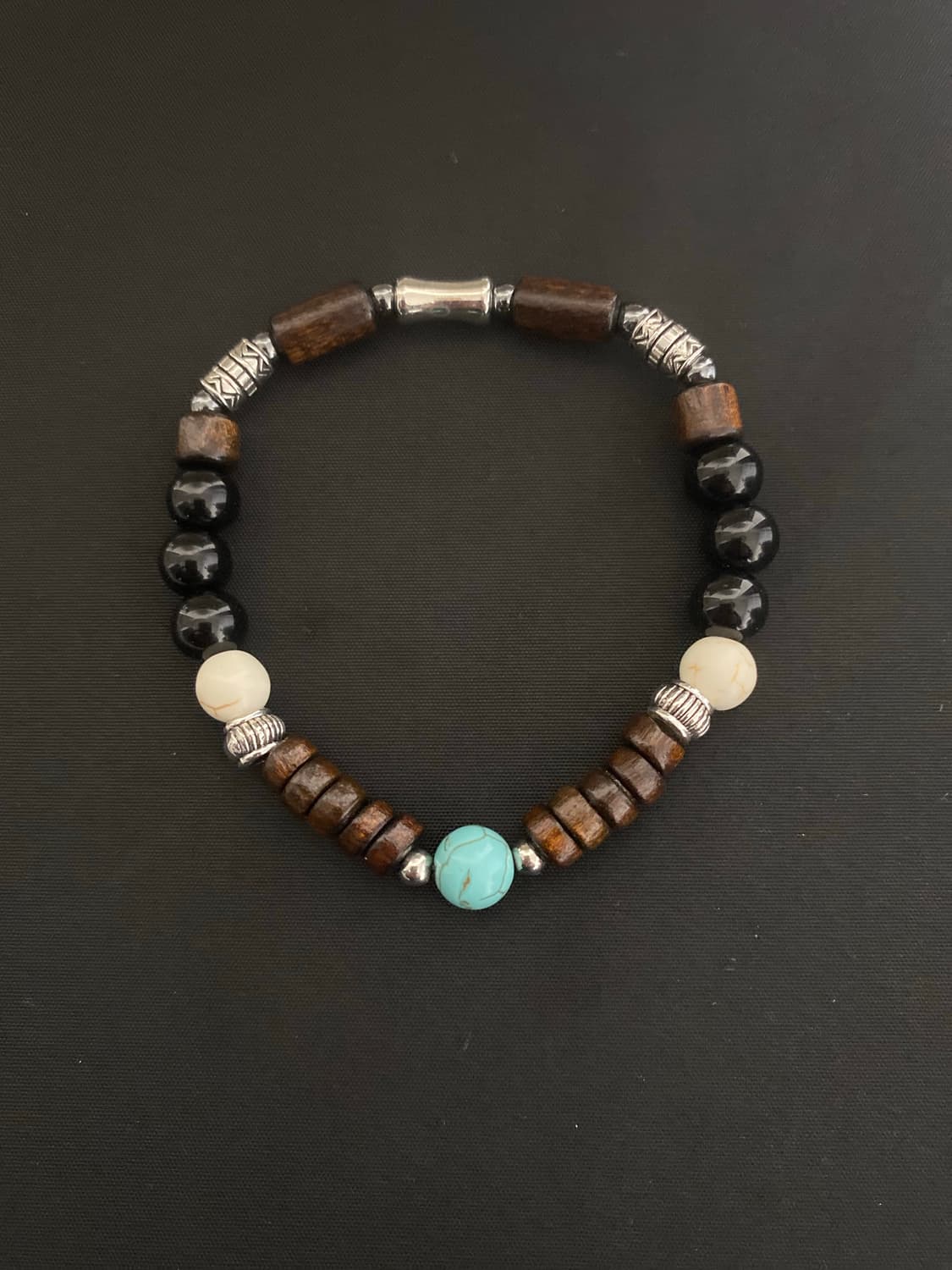 원석&우드 팔찌 상품이미지1