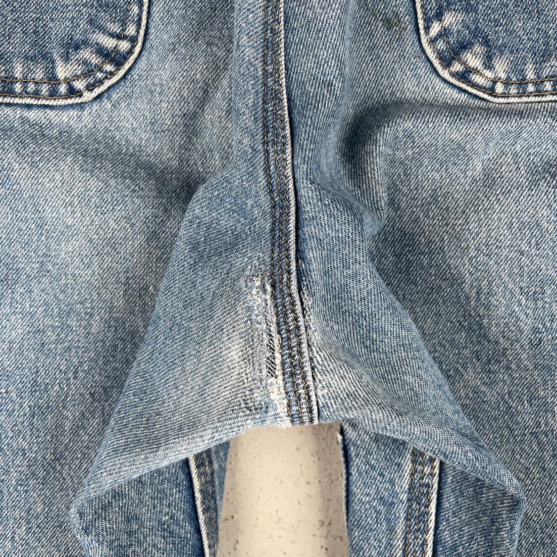 칼하트 더블니 데님 카펜터 팬츠 B73DST 상품이미지9