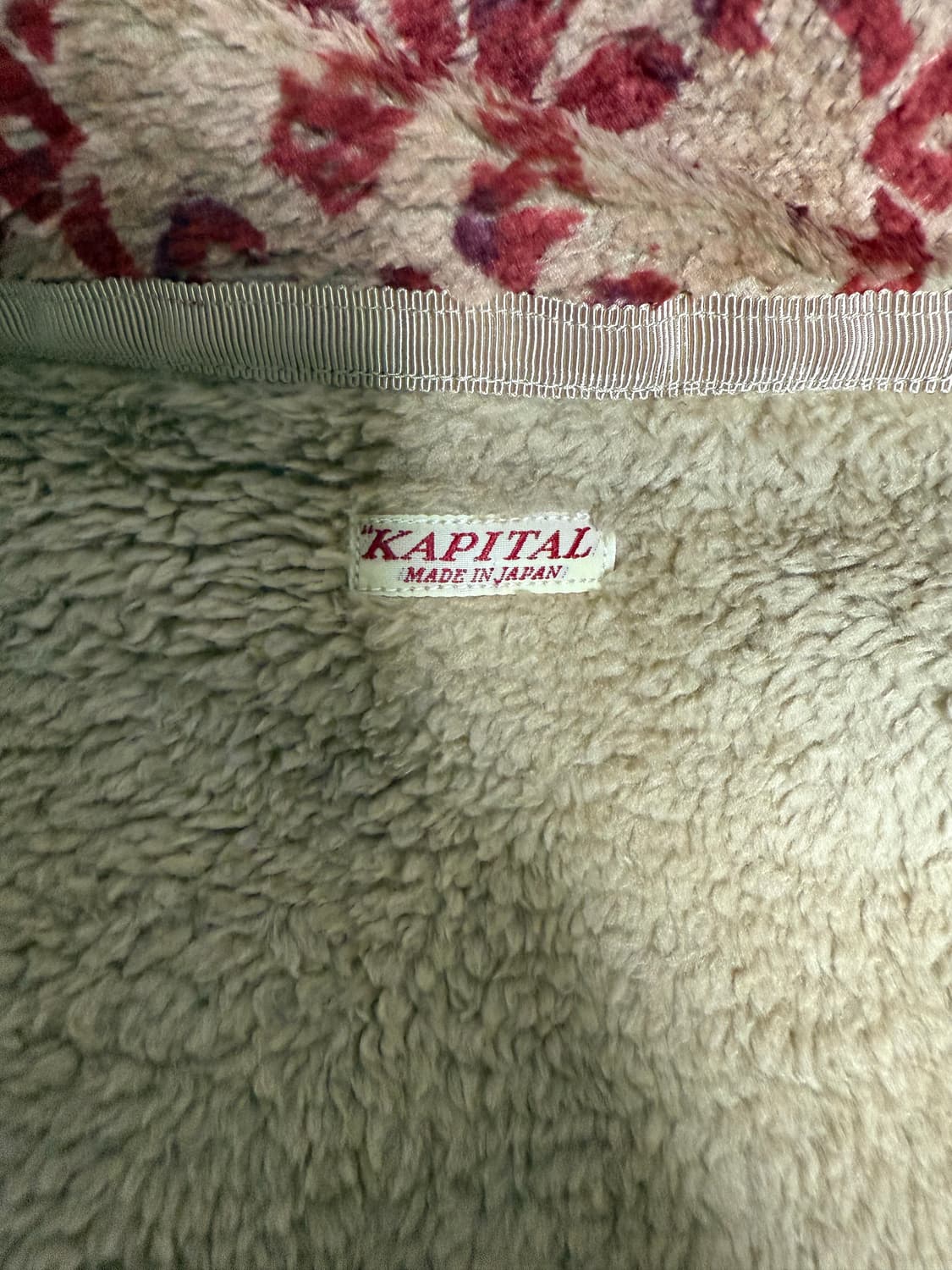 캐피탈 요세미티 패턴 플리스 4사이즈  상품이미지3