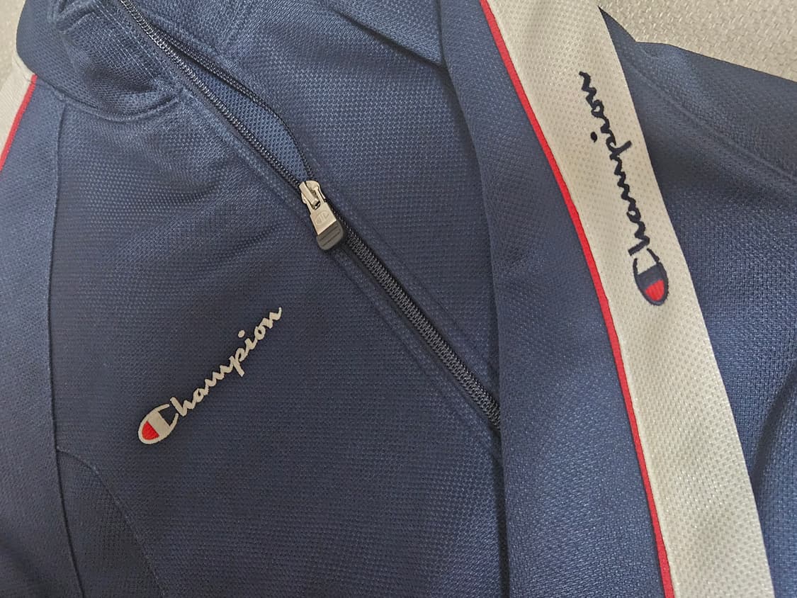 챔피온 JASPO 트랙탑 네이비 상품이미지5