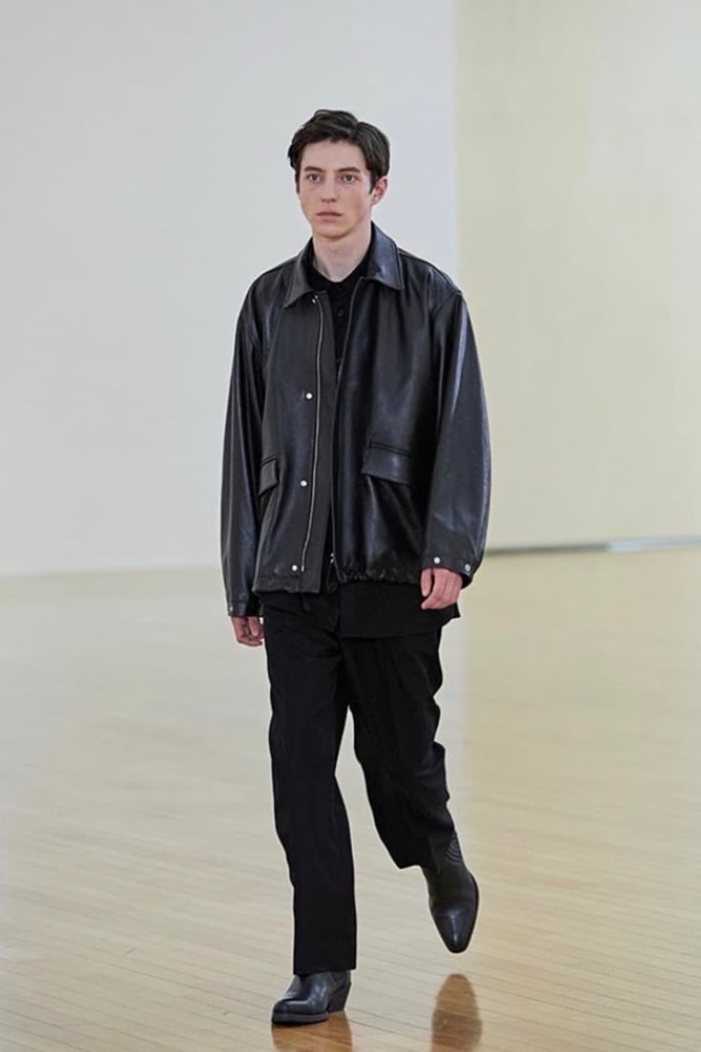 [105-110] 브라운야드 램스킨 레더 필드 자켓  상품이미지2