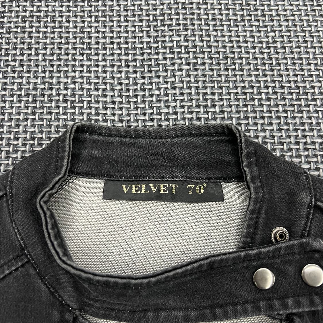 빈티지 고딕펑크 데님자켓 상품이미지2