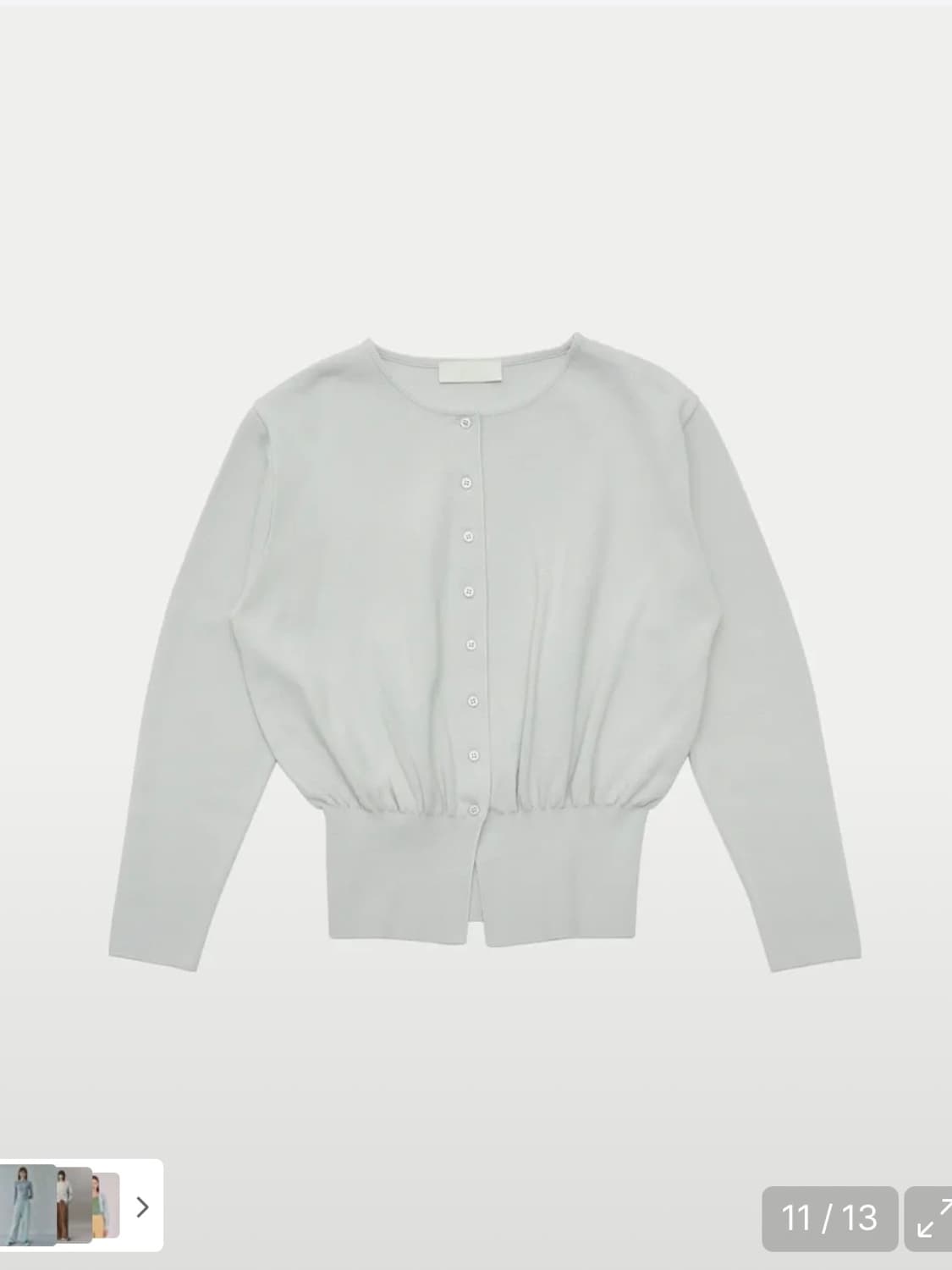 아모멘토 가디건 민트 상품이미지3