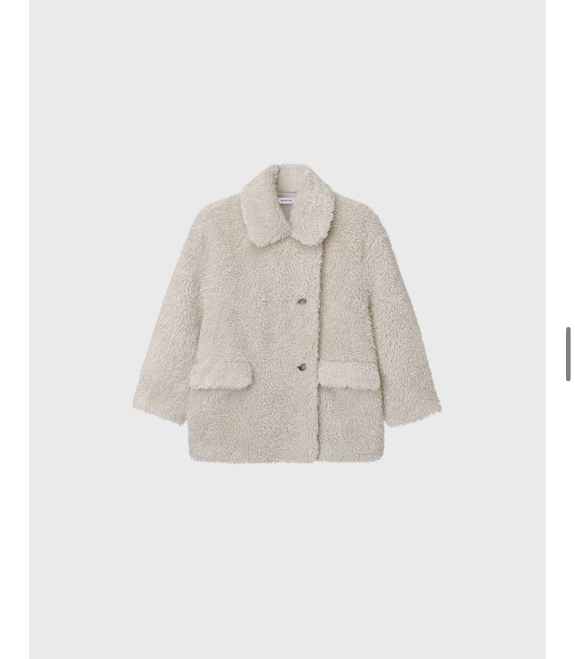 모노하 테디 퍼 자켓 상품이미지3