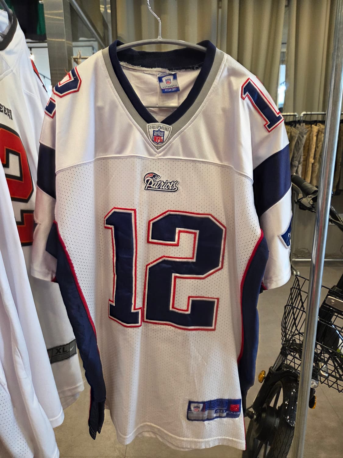 ​[어센틱/48] Reebok NFL 패트리어츠 톰 브레이디 자수 유니폼 상품이미지1