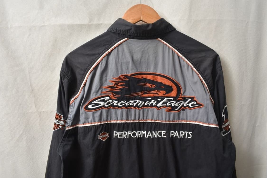 할리데이비슨 레이싱 셔츠 L M0147 상품이미지4