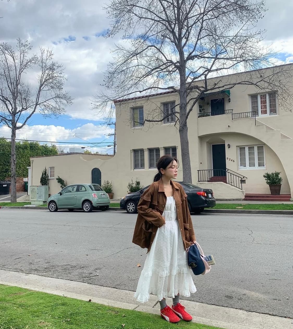 위드아웃썸머 헤이디 리본 원피스 상품이미지4