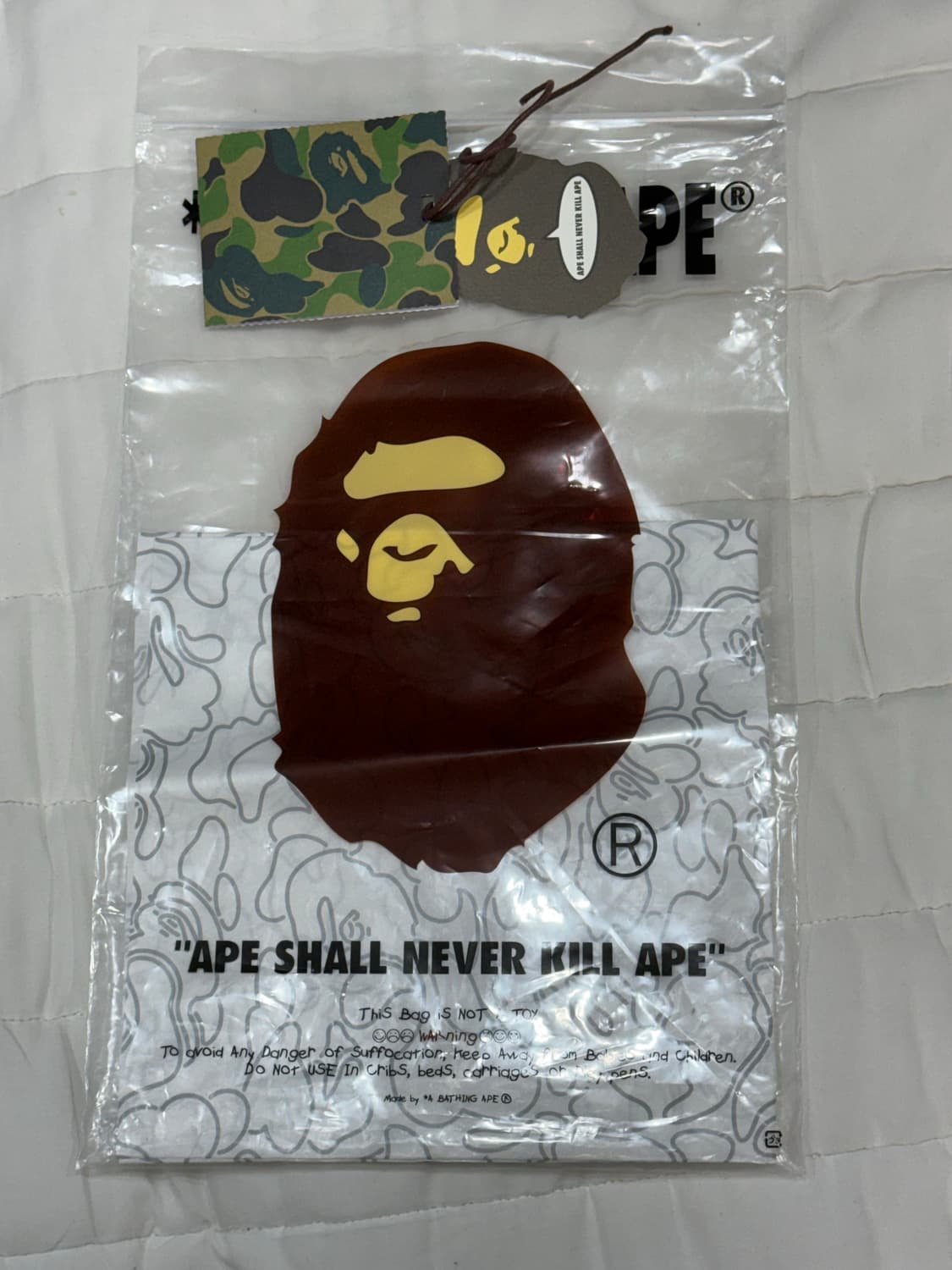 베이프 빅 헤드 반팔 티셔츠 블랙 상품이미지3