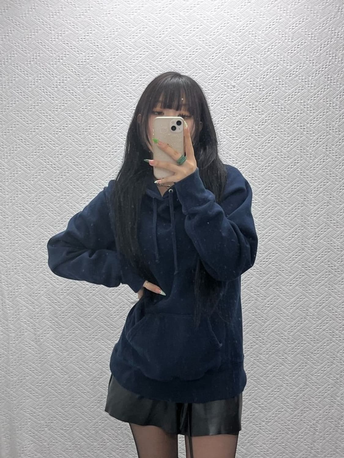 슈프림 올드스쿨 키치 멘디니 건 약기모 후드티 M C09344 상품이미지2