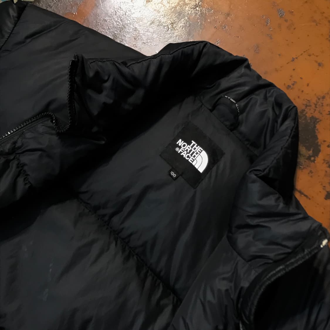 노스페이스 700 블랙 눕시 덕다운 푸퍼 패딩 남성 110 사이즈  상품이미지8