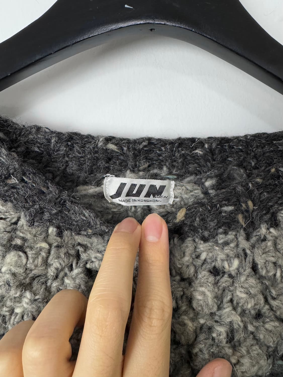 90s JUN MEN 3D 돌먼 스웨터 상품이미지9