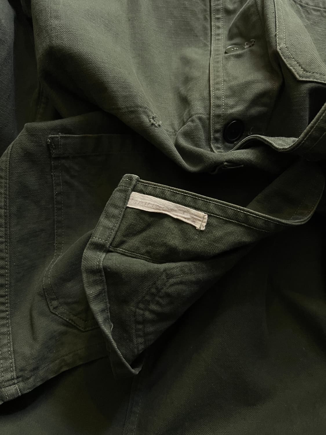 [M]60's 오리지널 프랑스군 필드 자켓 상품이미지6