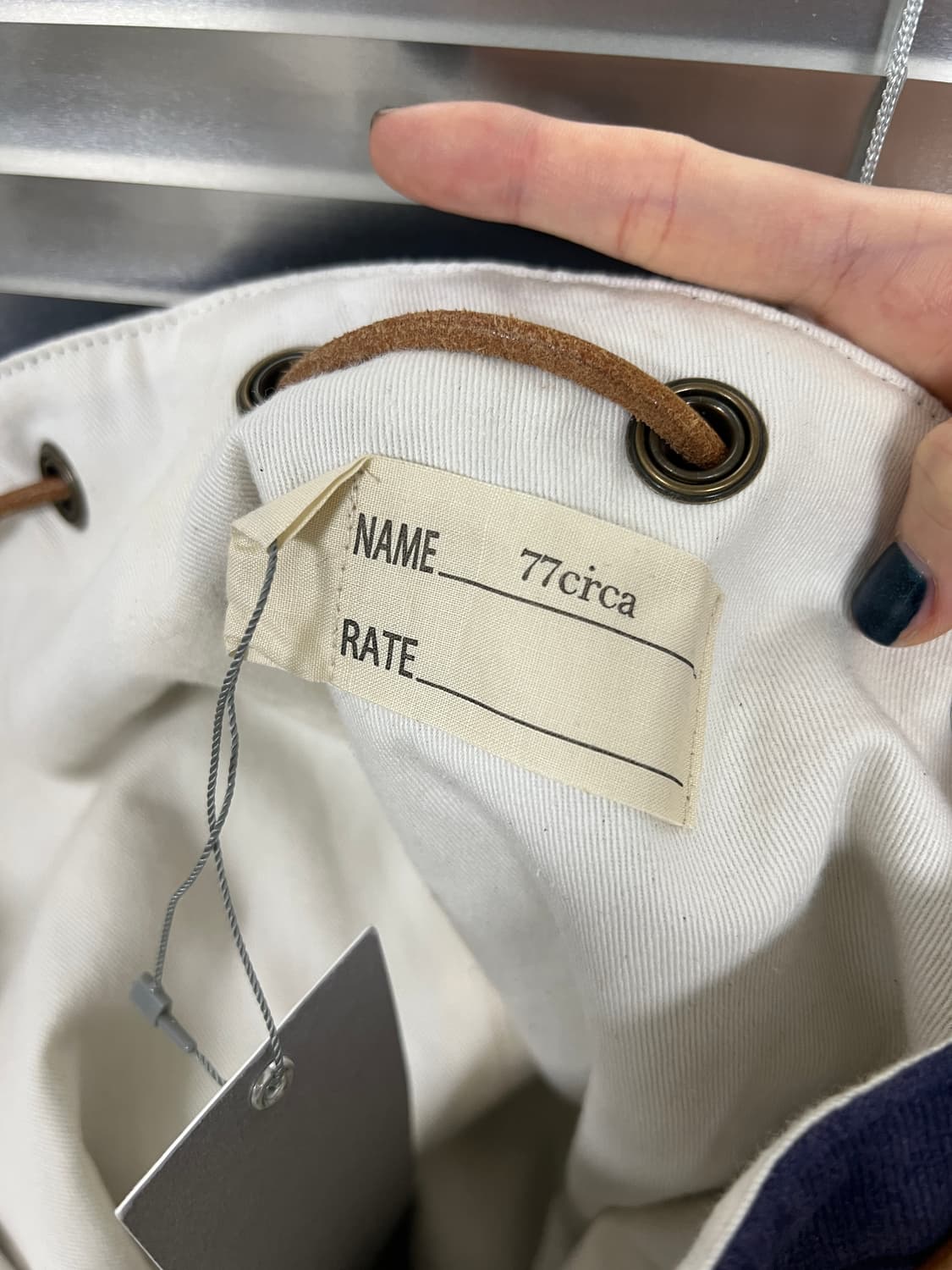 77CIRCA-SWEAT DRAWSTRING BAG 상품이미지9